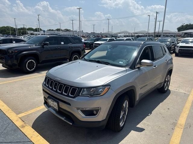 2021 Jeep Compass — rear three-quarter view